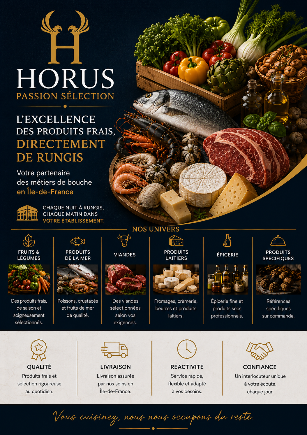 Produits frais Horus Passion Sélection